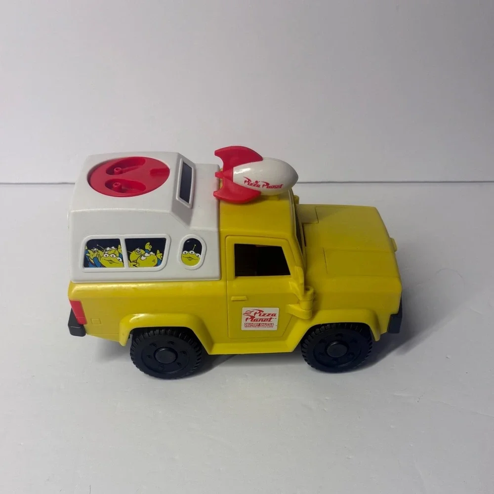Disney Pixar Imaginext Toy Story Pizza Planet Truck Mattel Yellow Vehicle